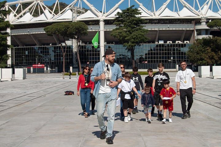 Rome : Olympic Stadium, Forum and Sports Museums Tour for Kids