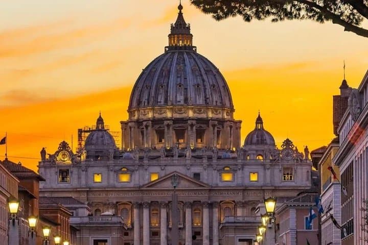 Rome at Night by Golf Cart