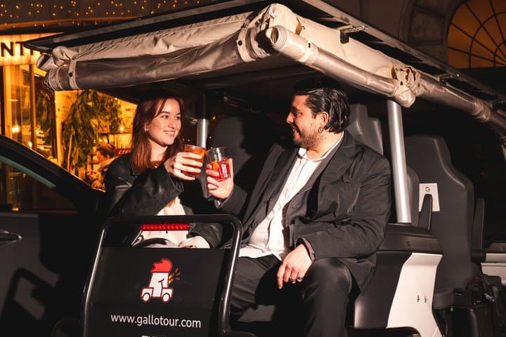 Rome at Night by Golf Cart
