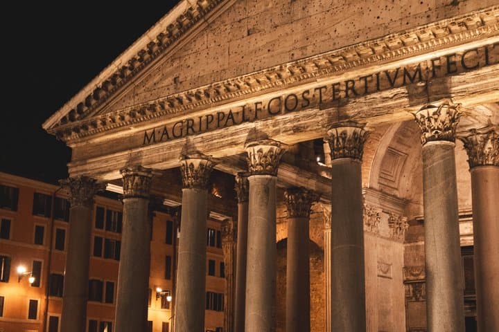 Rome at Night by Golf Cart
