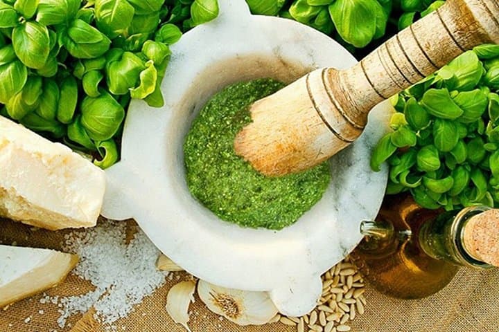 Cinque Terre, Authentic Pesto Cooking Class Wine Tasting