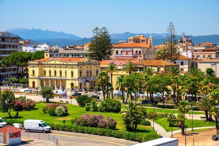 Olbia City tour with Historic Center and Coastal Views