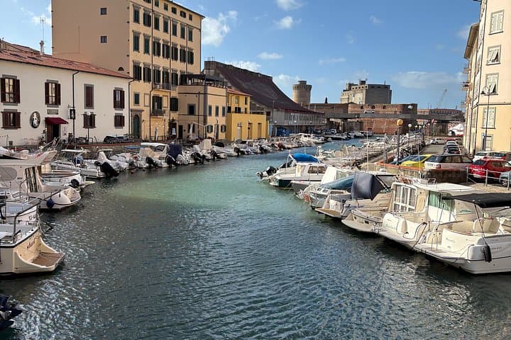 Livorno Walking Tour & Canal Boat Ride with Local Guide