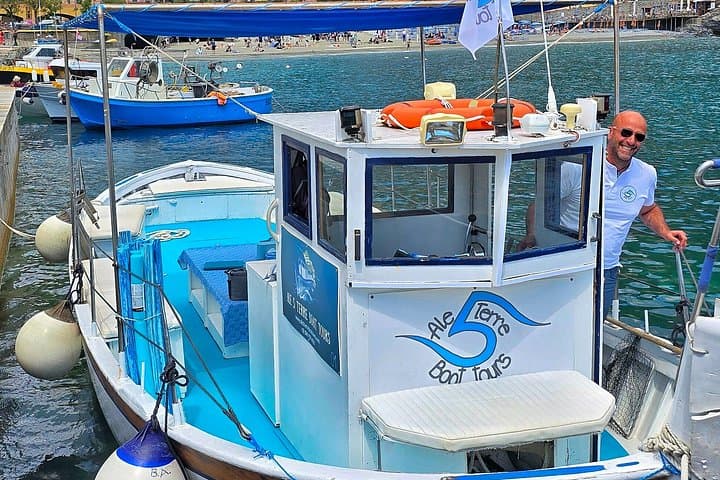 Half-Day Private Tour of Cinque Terre with a Traditional Gozzo