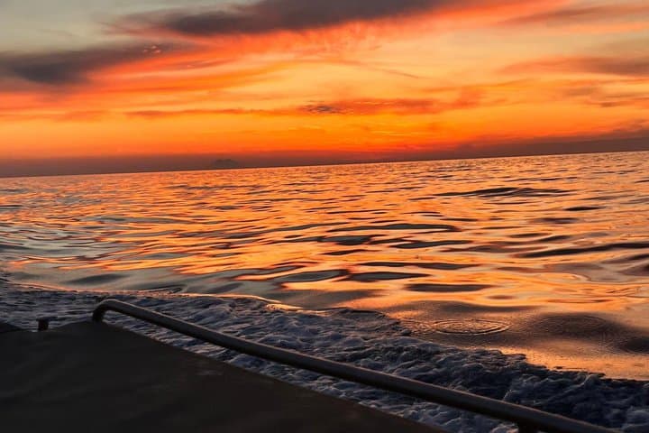 Aperitif at sunset