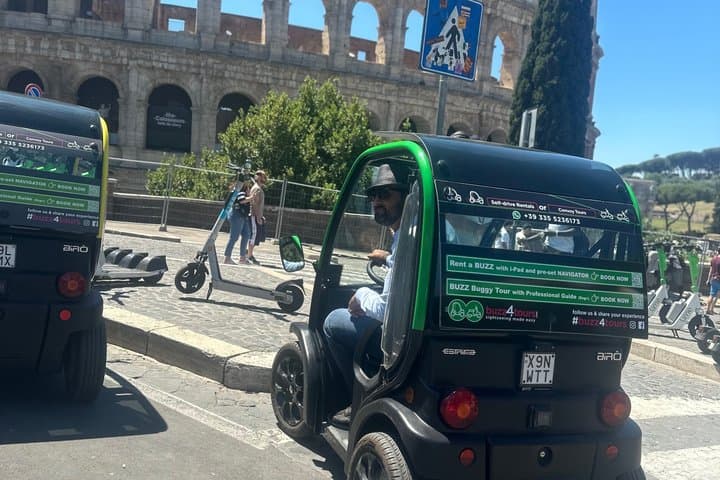 Rome in a Golf Cart: Small-Group Highlights & Hidden Gems
