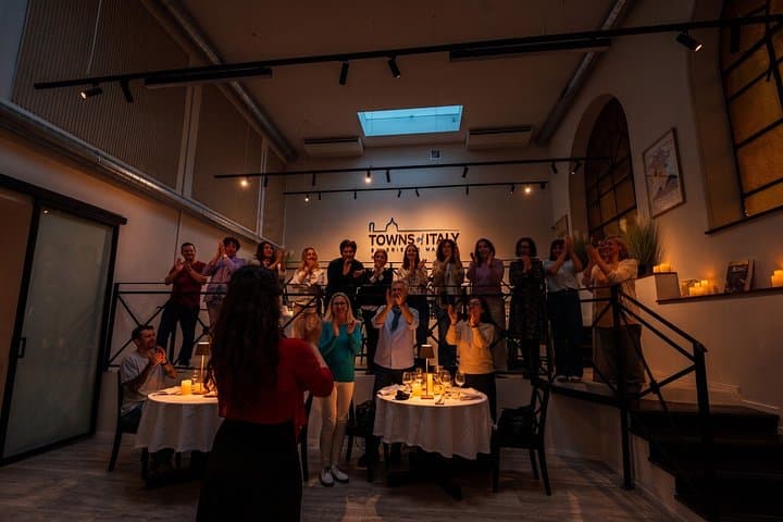 Rome Dinner Show with Live Opera & Pasta Live Cooking Experience
