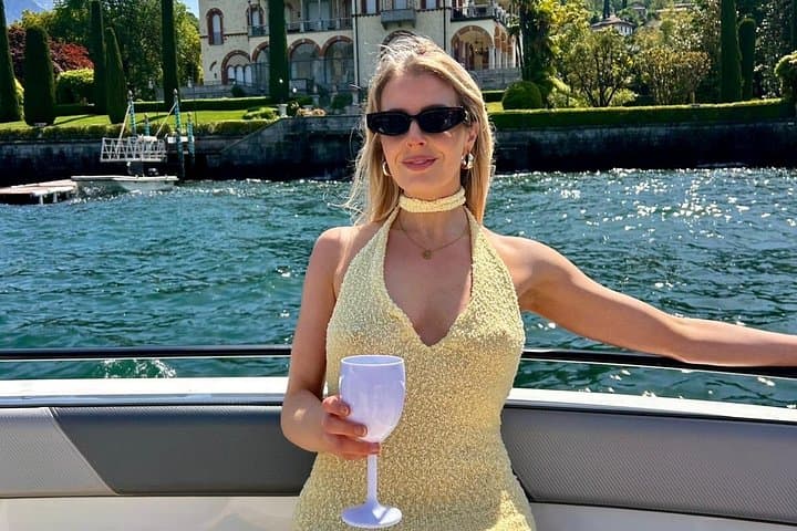 Lake Como Private Boat Tour from Bellagio with a Local