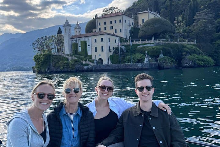 Lake Como Private Boat Tour from Bellagio with a Local