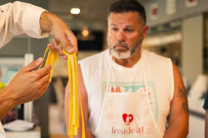 Rome Hands-On Pasta & Tiramisu Class near Vatican, Unlimited Wine