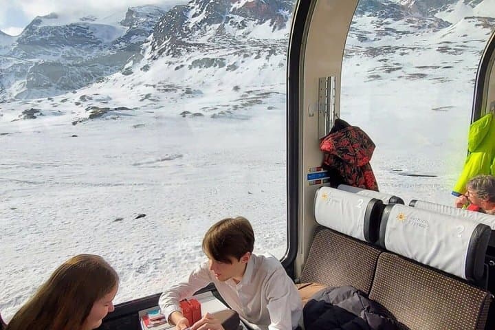 From Como: Day trip to St. Moritz & Panoramic Bernina Express
