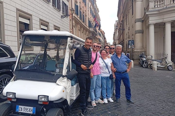 Golf Car Tour Rome Baroque