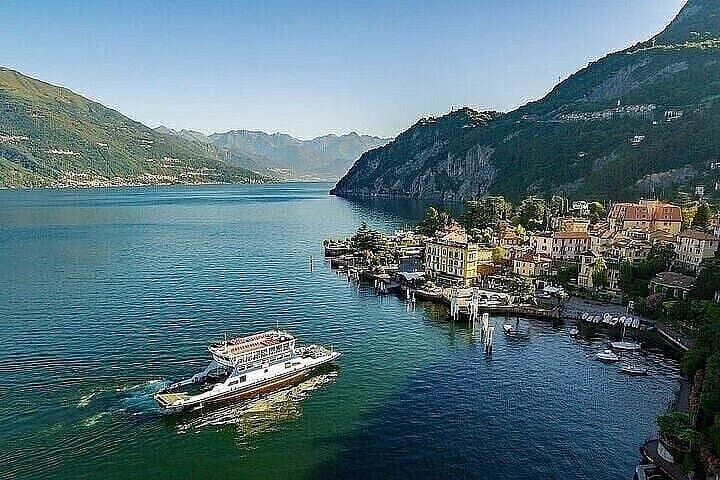 Milan Day Trip to Lake Como Bellagio Lugano and Boat Ride
