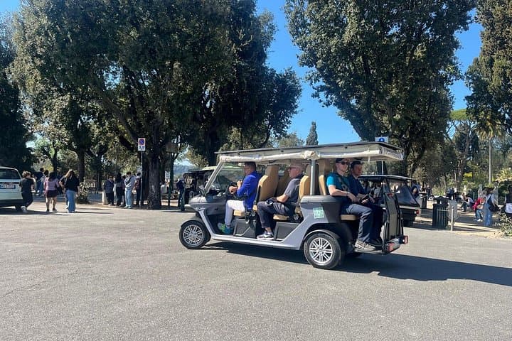 Rome Golf Cart tour for Cruise passengers