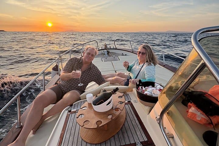 Golden Hour Boat Experience from Marina Grande