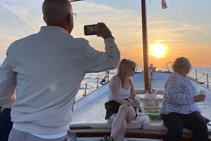 Golden Hour Boat Experience from Marina Grande