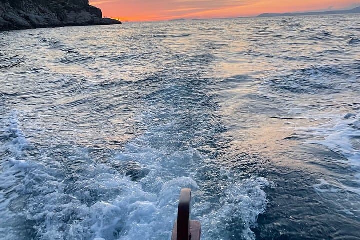 Golden Hour Boat Experience from Marina Grande