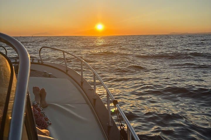 Golden Hour Boat Experience from Marina Grande