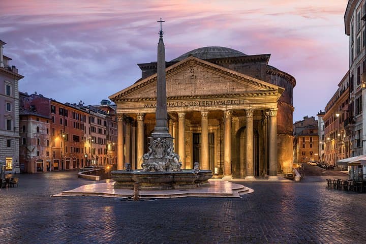 Rome Pantheon Entry Experience With Audio guide