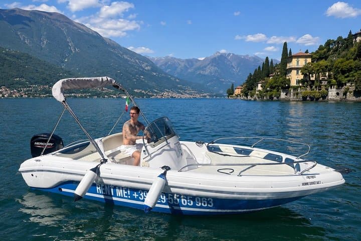 Lake Como Self Driving Boat Without Experience