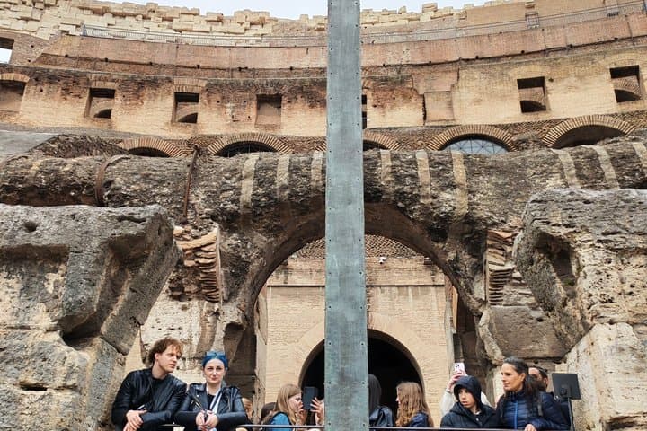 Exclusive Colosseum Private Tour with Arena Access Up to 9 Guests