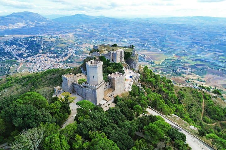 From Palermo: Excursion to Castellammare, Erice and Segesta