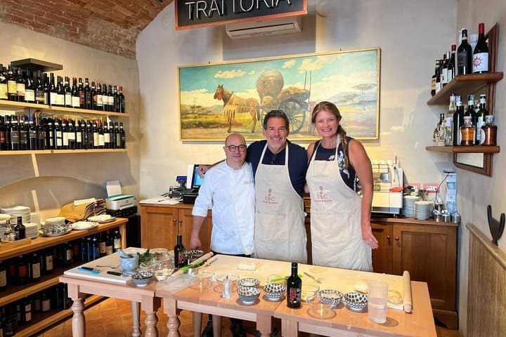 Montepulciano Tuscan Cooking Class with Fresh Pasta and Wine