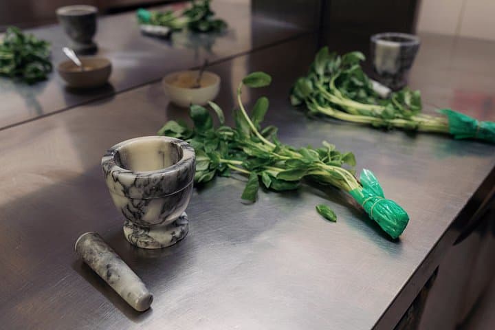 Pesto and Pasta Cooking Class in Rome City Center