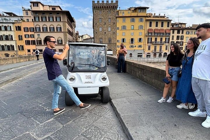 Florence Panoramic Golf Cart Tour + Piazzale Michelangelo