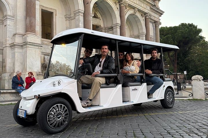 Rome Golf Cart Tour: Private & Small Group Half-Day Experience