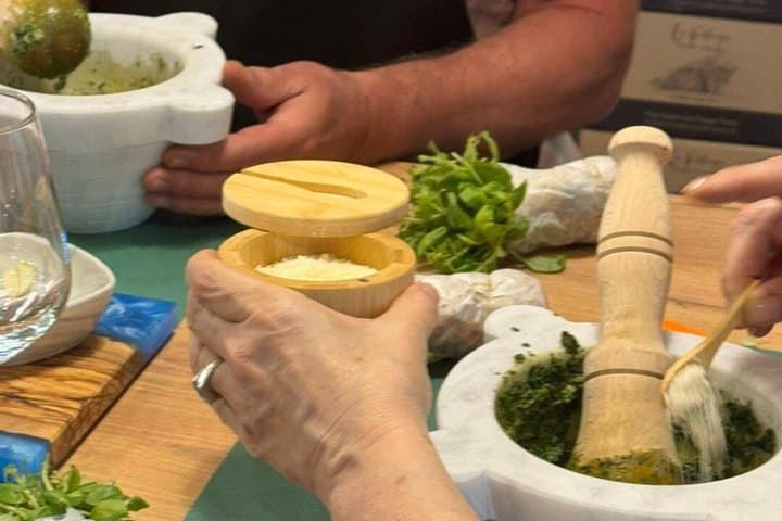 Cinque Terre, Genoese Pesto Experience and Gnocchi Lunch