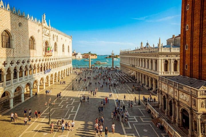 St Mark's Basilica with Terrace, Doge Palace and Bell Tower
