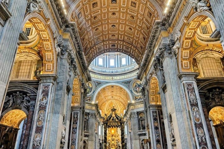 St.Peter’s Basilica Dome Climb Ticket with Self-Guided Audio Tour