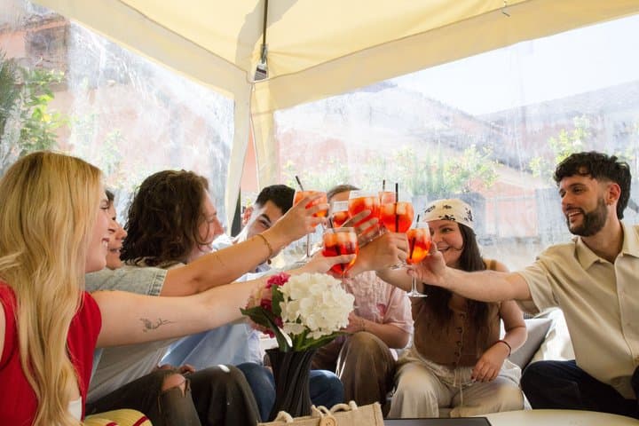 Rooftop Pasta and Cocktails Cooking Class in Rome