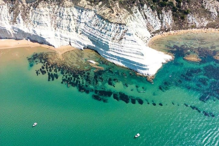 Group boat excursion to Scala dei Turchi from Agrigento