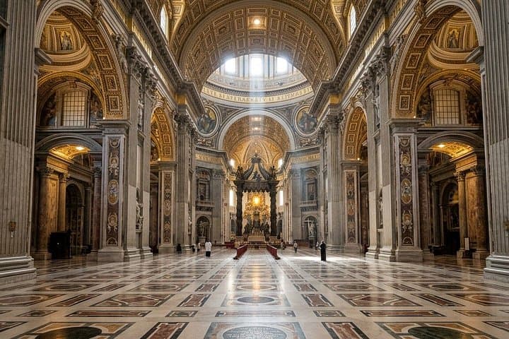 Saint Peter's Basilica Semiprivate Tour with privileged access