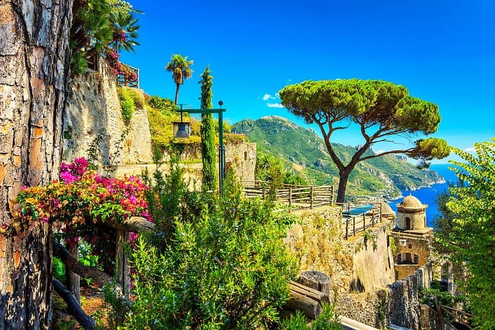 Naples: Amalfi Coast Tour with Villa Rufolo and optional Boat