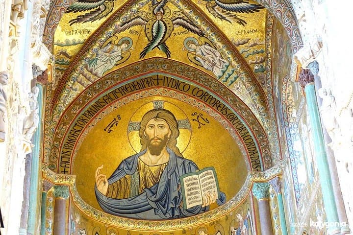 Cefalù private tour: stunning Byzantine mosaics of the cathedral
