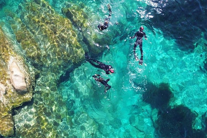 San Teodoro: snorkeling dinghy tour at Molara with sea scooter