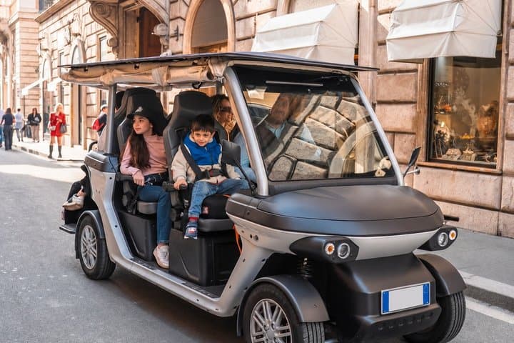 Private Tour of Rome by Golf Cart Gems and Photo Stops