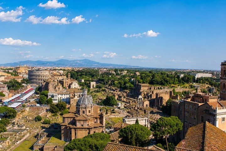 Vittoriano Access and 360° Panoramic Terrace with Audio Guide