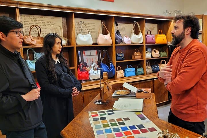 Private Florence Leather Tour Personal Shopper and Inside Access