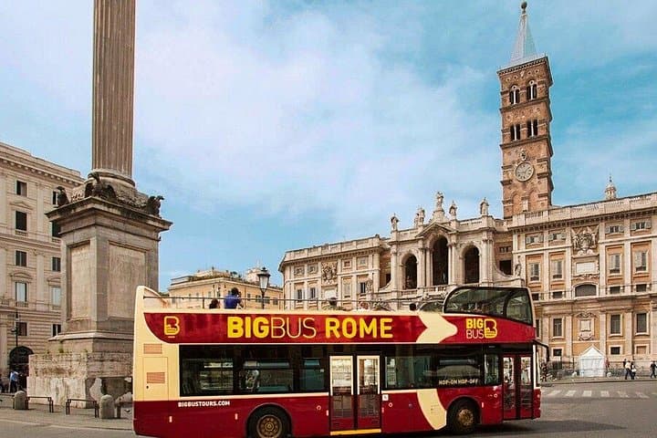 Big Bus Rome Hop-on Hop-off Tour Bus