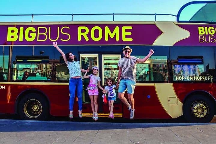 Big Bus Rome Hop-on Hop-off Tour Bus