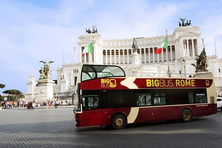 Big Bus Rome Hop-on Hop-off Tour Bus