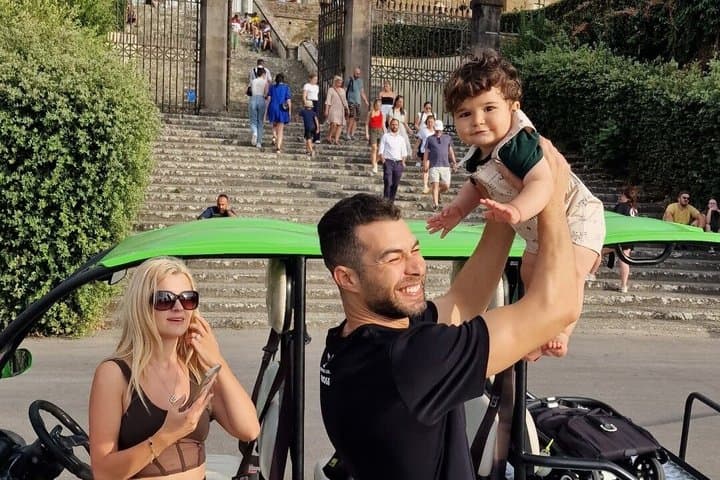 Florence City Highlights Golf Cart Tour with Local Guide+Gelato