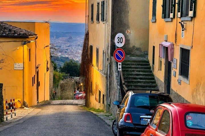 Fiesole Hilltop Tour and Florence Views+Gelato+Museum