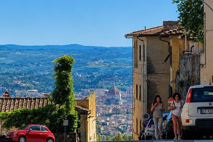 Fiesole Hilltop Tour and Florence Views+Gelato+Museum