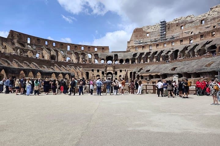 Colosseum Tour with the Arena Floor Forum and Palatine