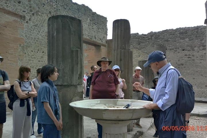 Pompeii Express Guided Tour by Train from Sorrento